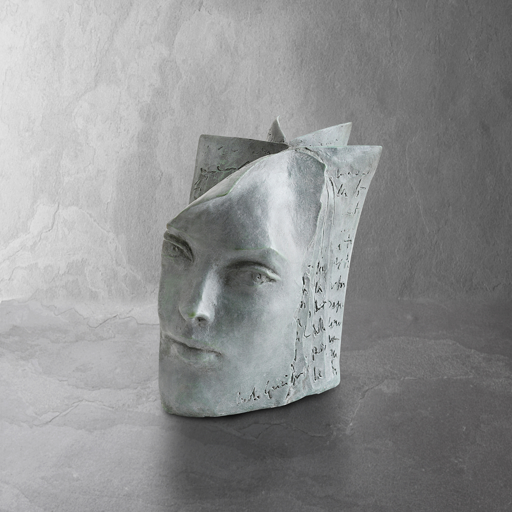 Notebook - Paola Grizi - sculpture bronze - © Casart