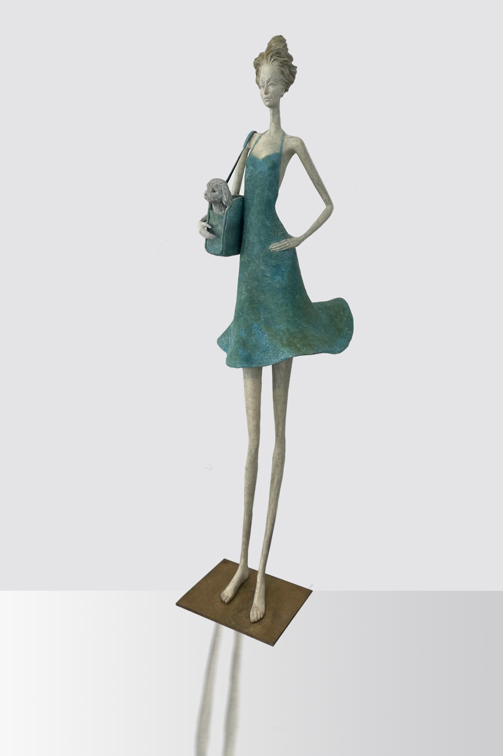 Fifth Avenue - Hedwige Leroux - sculpture en bronze - © Casart