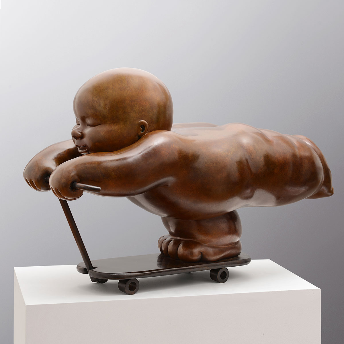 Trotter - sculpture bronze - Mariela Garibay - © Casart