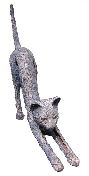 Jacques Van den Abeele - sculpture - Cat - © Casart