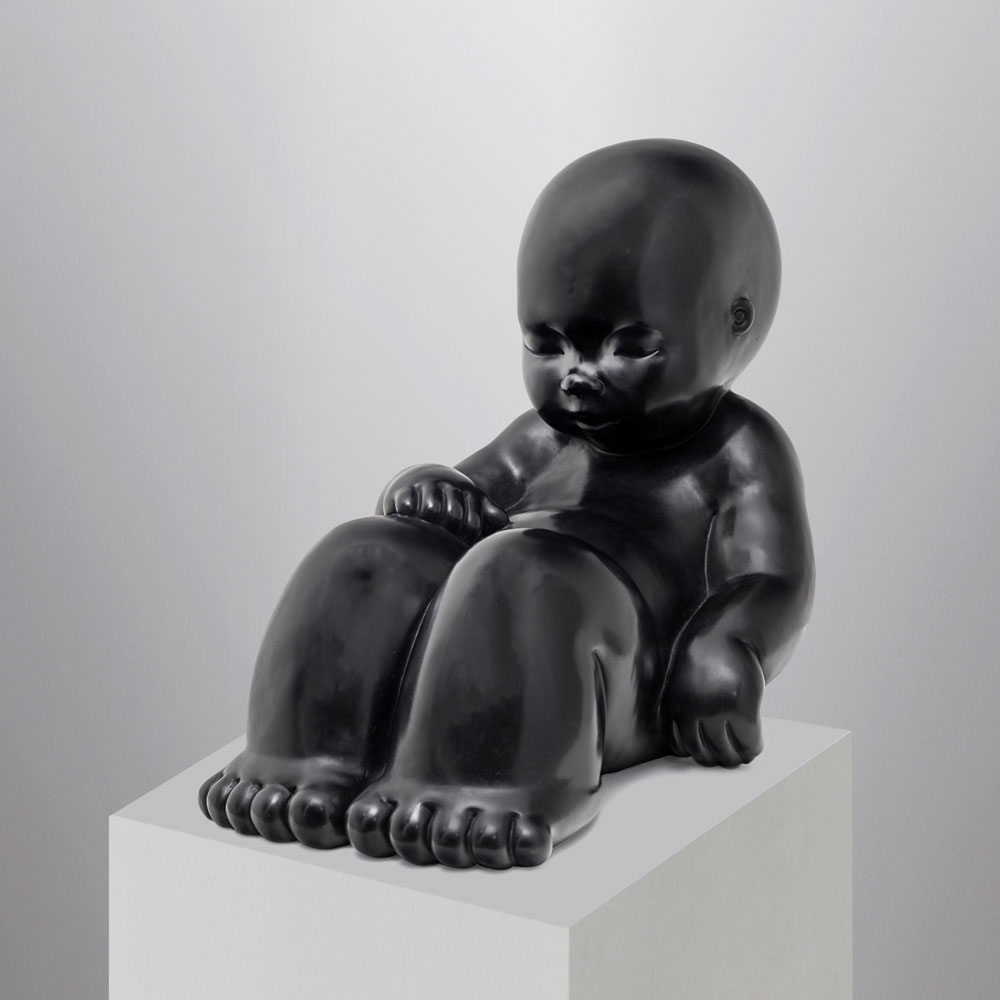 Silence - sculpture bronze - Mariela Garibay - © Casart